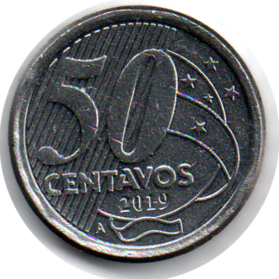 50 Centavos  c/ letra A