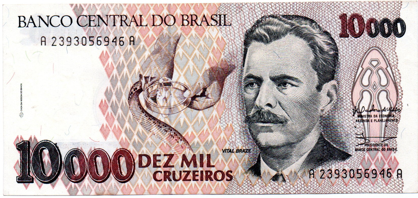 10000 CRUZEIROS